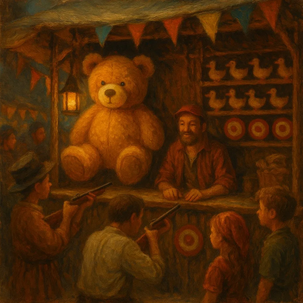 AUGUSTIN - THE CUDDLY BEAR - THE APPEASER - THE PRIZE