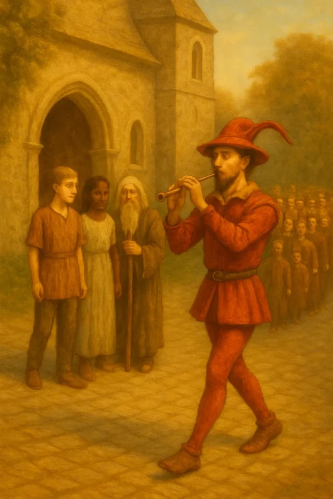 HOMERS TALE - RUBEN JADE AND HOMER - THE PIED PIPER - THE TOWNSFOLK