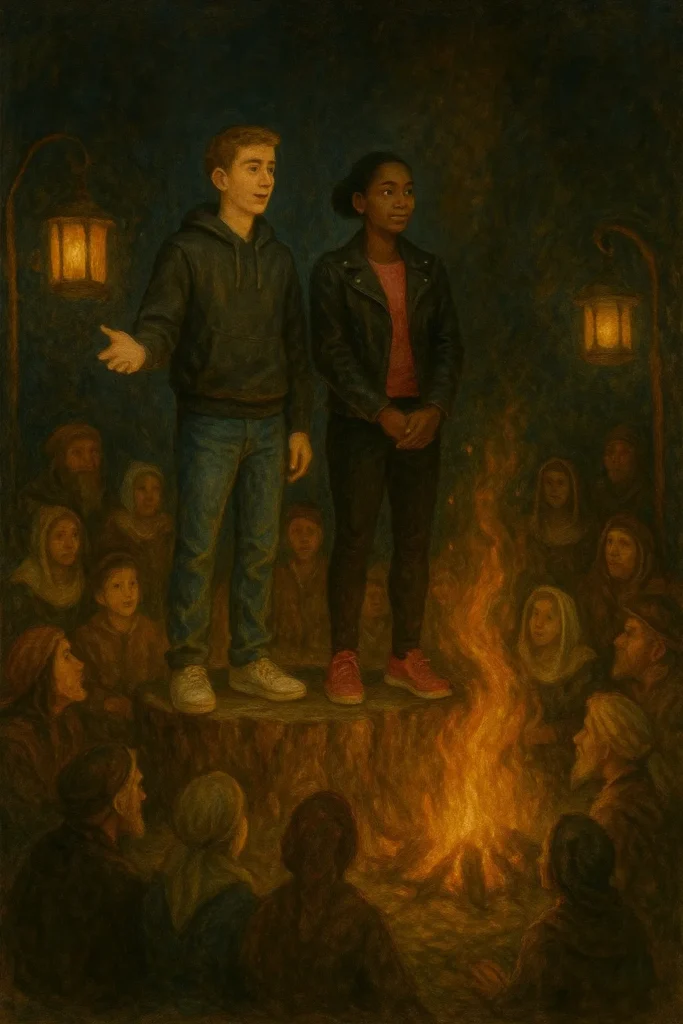 THE STORYTELLERS - RUBEN AND JADE - AROUND THE BONFIRE