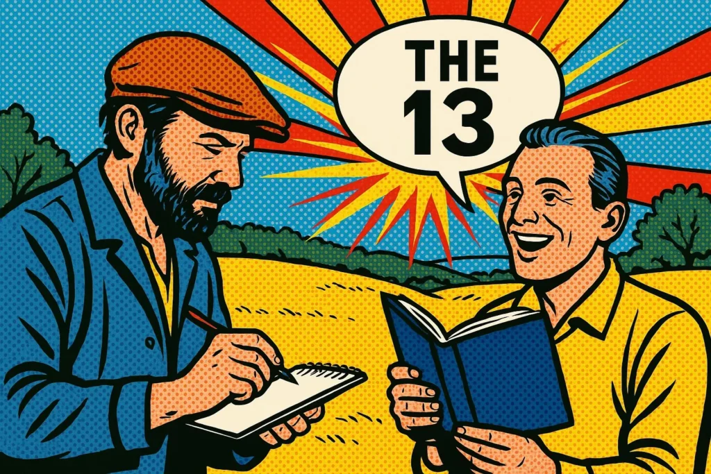 THE STORYTELLER - THE ARTIST - THE 13 - POP ART