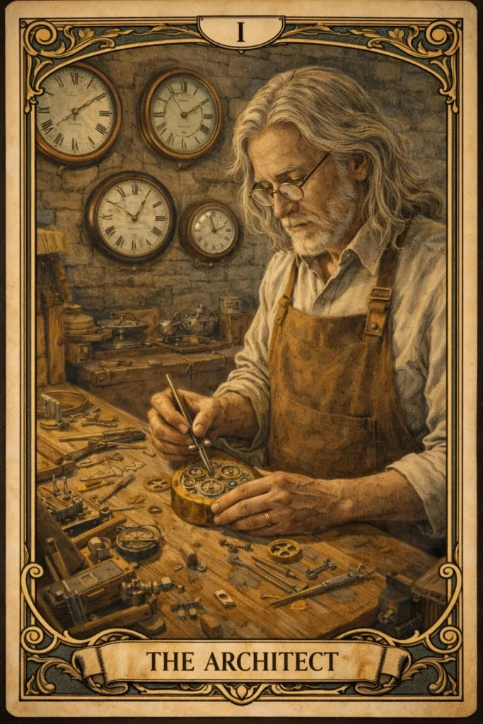 TAROT CARD I - THE ARCHITECT - THE HOST - BODIE - THE HOSTS PROLOGUE - THE HOSTS EPILOGUE