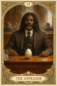 TAROT CARD II - THE APPEASER - AUGUSTIN - AUGUSTINS TALE