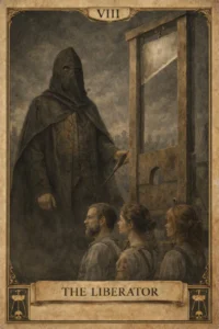 TAROT CARD VIII - THE LIBERATOR - GEORGE WASHINGTON - GEORGE WASHINGTONS TALE